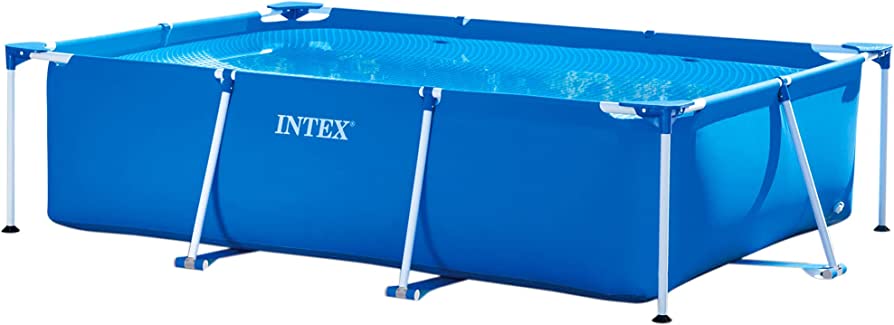 Piscina RECTANGULAR FRAME 450x220x84 cm, 7127L, cadru metalic, INTEX