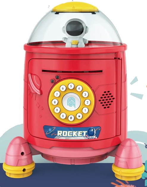 Игрушка-копилка Ракета
