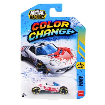 Masinuta din metal, METAL MACHINES Color Change, S4, Zuru, Fury