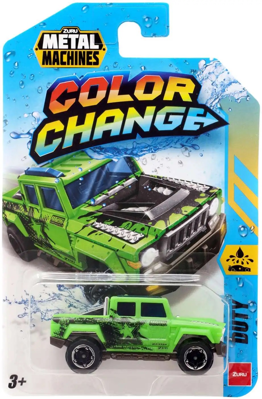 Masinuta din metal, METAL MACHINES Color Change, S4, Zuru Duty