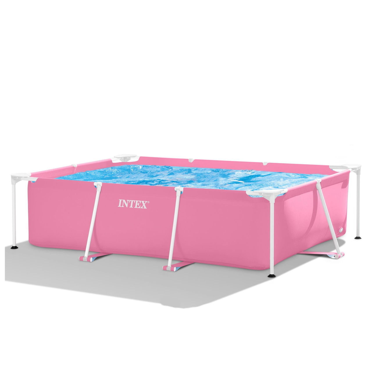 Piscina RECTANGULAR FRAME 220х150х60сm, 1622L, cadru metalic, INTEX