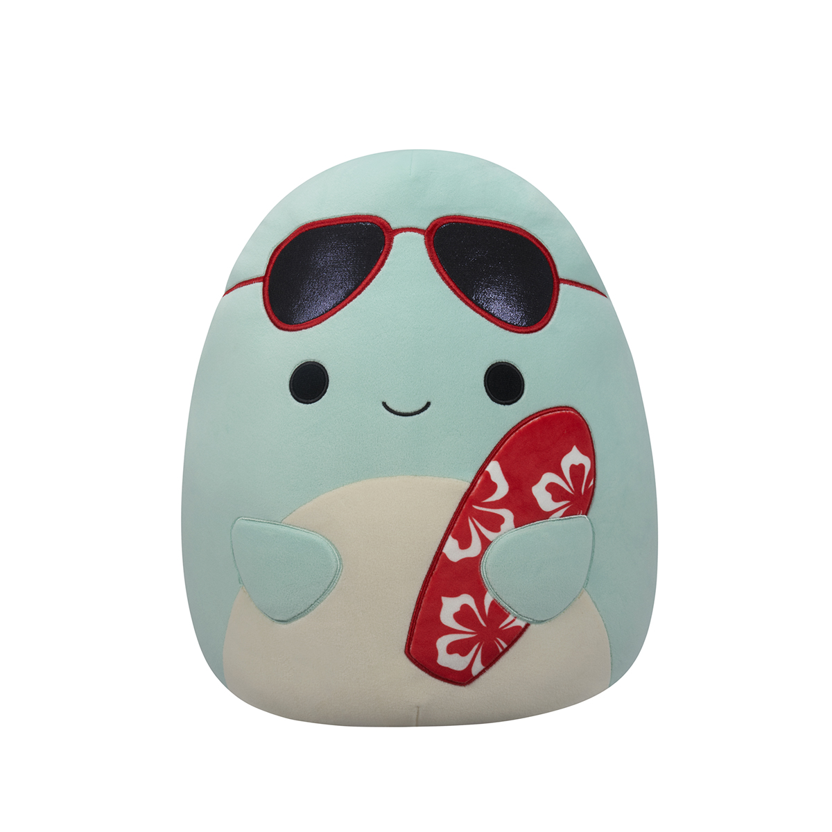 Jucarie de plus 19 cm, Perry Delfinul cu ochelari de soare, Squishmallows