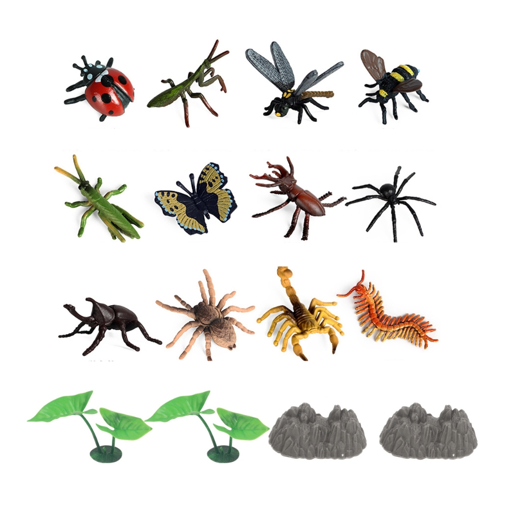 Set cu 16 figurine in tub, Insecte, ZJA325815