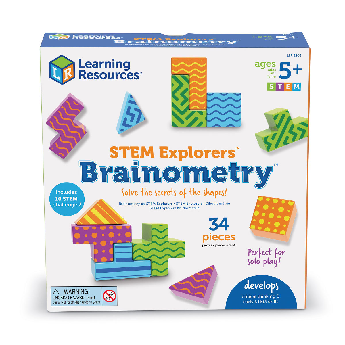 Set educativ Brainometry-Geometria colorata, Learning Resources