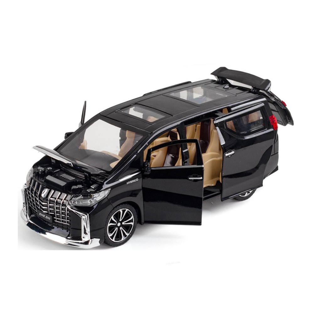 Модель автомобиля Alphard, 1:24, металл, со звуками и подсветкой, ZJA357751