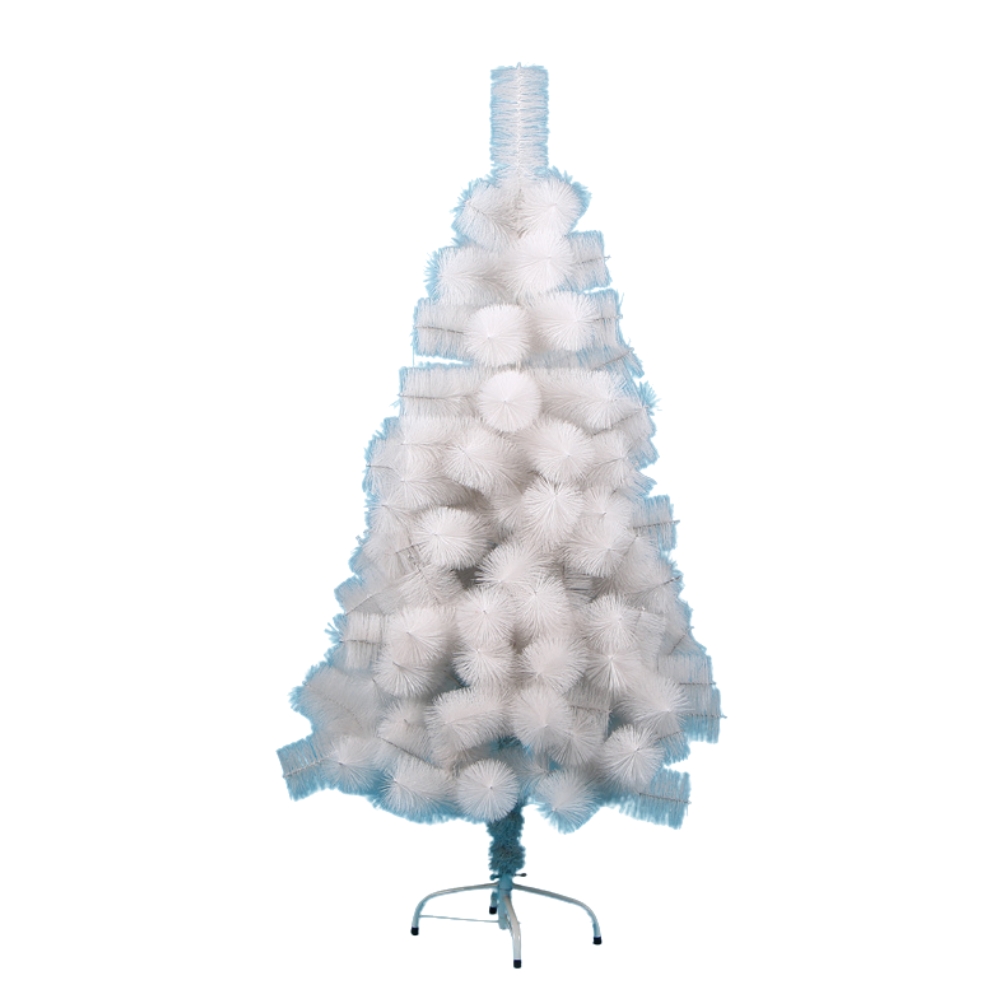Brad artificial de Craciun 180cm (pin alb), ZJA360451