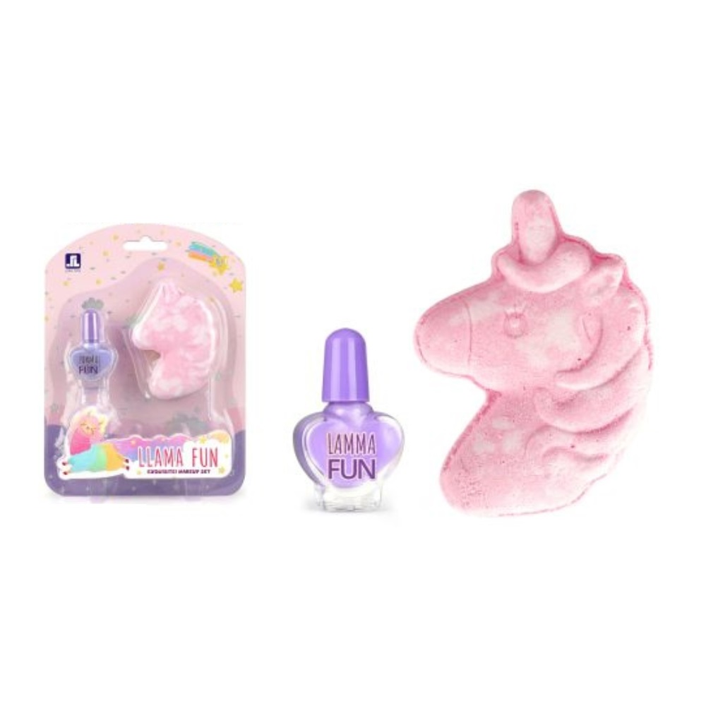 Set lac de unghii si bomba de baie unicorn, ZJA359852