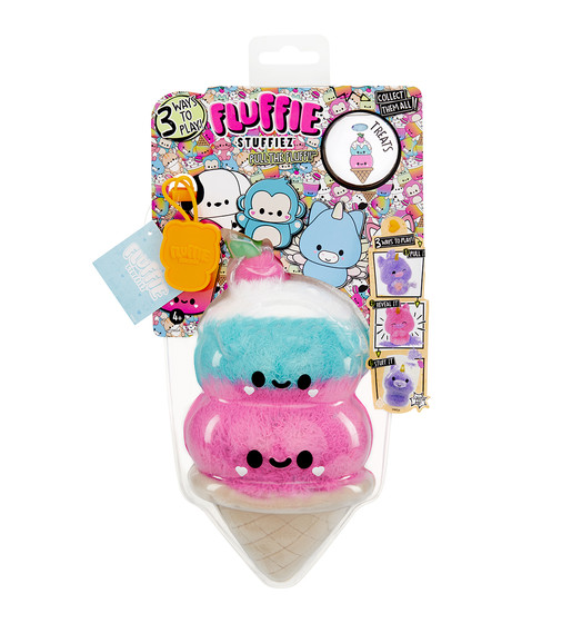 Jucarie Inghetata con antistres Fluffie Stuffiez seria Small Plush ~ 20 cm