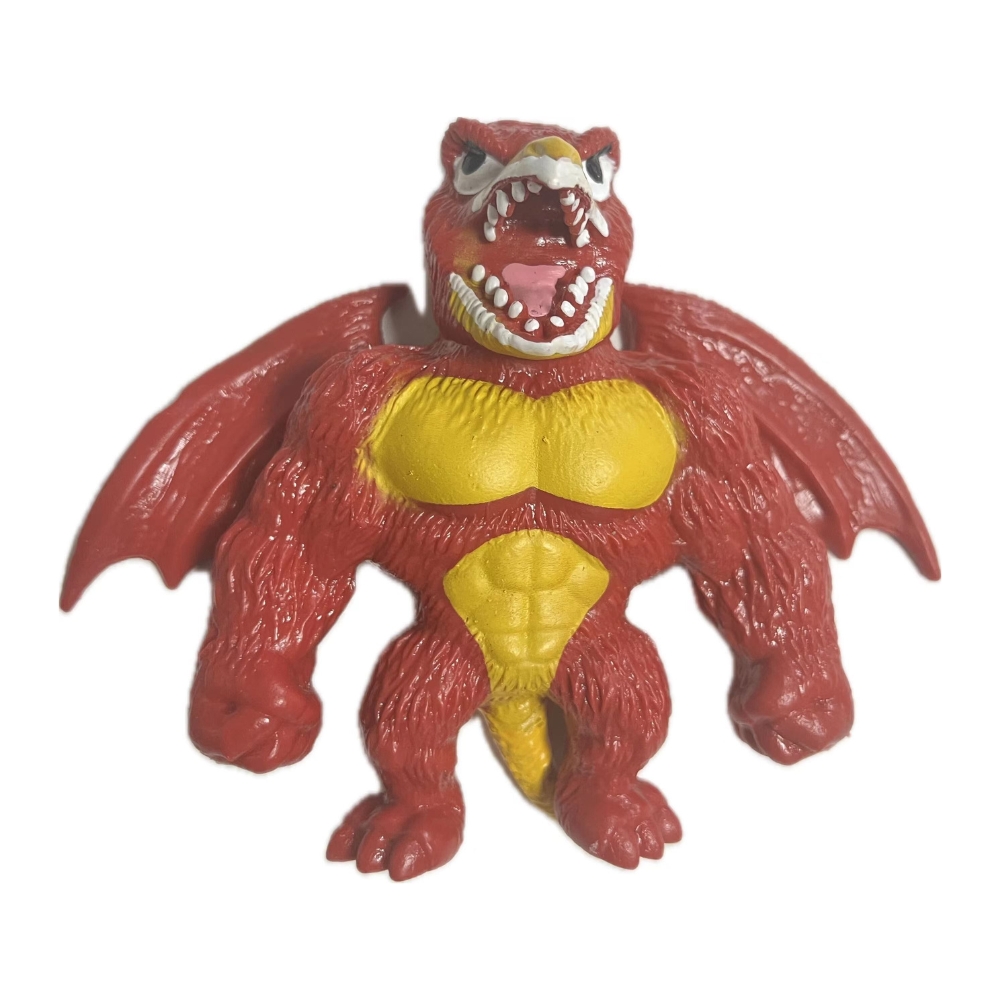 Figurina elastica Monster Soim rosu, 15 cm, ZJA363506