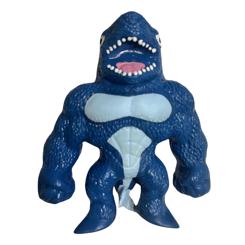 Figurina elastica Monster Rechin albastru, 15 cm, ZJA363507