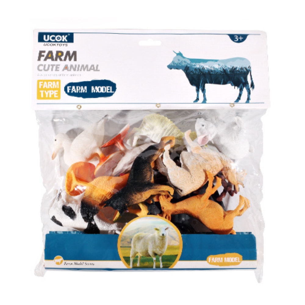 Set 12 figurine Animale Domestice 12 cm, ZJA353063