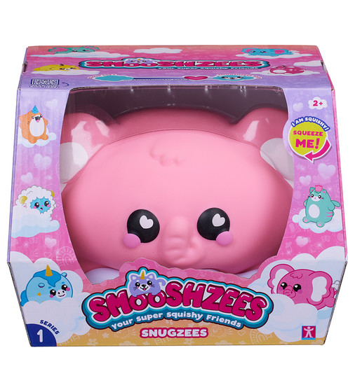 Мягкая игрушка для снятия стресса Smooshzees, серия Luvzees - Слон Баблз