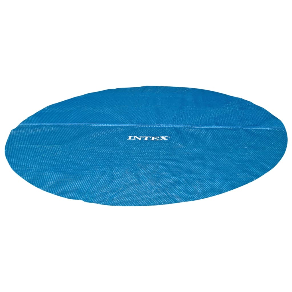 Husa solara pentru piscine Easy Set si Frame 366cm (D348cm, 120 microni (110g/m2)), INTEX