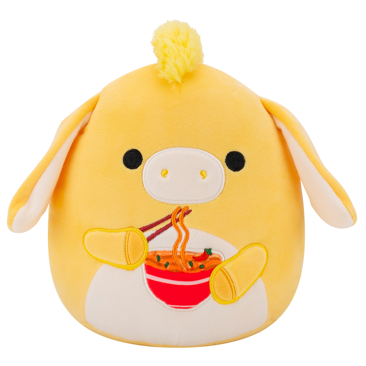 Jucarie de plus 19 cm, Gavyn magarus galben, Squishmallows