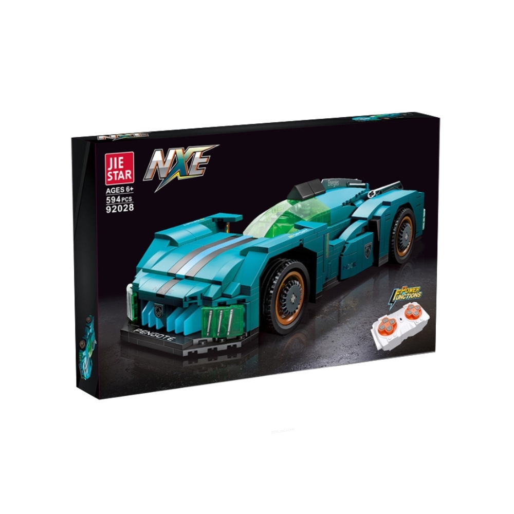 КОНСТРУКТОР РАДИОУПРАВЛЯЕМАЯ МАШИНКА 1:16 СИНИЙ 594 ШТ., ZJA351143