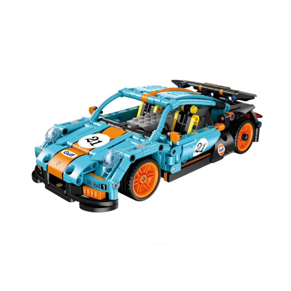 Конструктор Радиоуправляемая машинка 1:16 синий 594 шт., ZJA351143