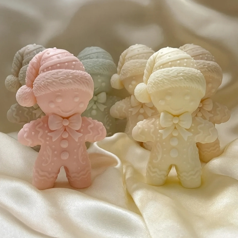 Ароматическая свеча Пряничный человечек, 14,5 см