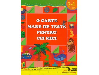 O carte mare de teste p/u cei mici 3-4 ani