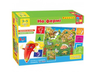 Игра настольная "На ферме" (рус)