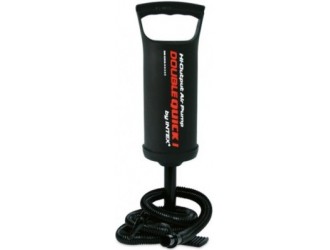 Ручной насос "Double Quick I", шланг с 3 насадками, 29 см, INTEX