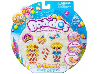 Set de creatie Beados "Dulciuri"(500 mergele,spray,accesorii)