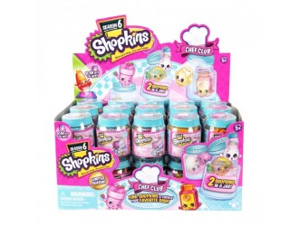 Set figurine Shopkins borcan S6 (2 figurine, 1 borcan)