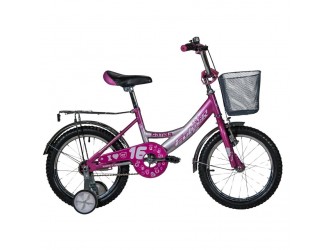 Bicicleta KIDS Fulger Panda 16" sur/roz