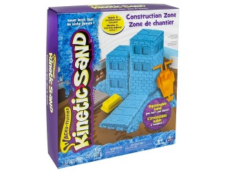 Набор песка для творчества - KINETIC SAND CONSTRUCTION ZONE (голубой)