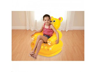 Надувной Стул HAPPY ANIMAL 65x64x79cm, 2 вида, 3-8 лет, INTEX