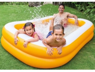 Piscina gonflabila pentru copii 229x147x46 cm, 600 L, 3+, INTEX