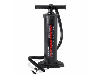 Ручной насос "Double Quick III", шланг с 4 насадками, 48 см, INTEX