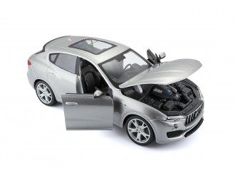 Модель машины LEVANTE MASERATI (серебро, золото, 1:24)