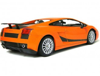 Модельный автомобиль LAMBORGHINI GALLARDO SUPERLEGGERA (2007) (металлик оранжевый, 1:24)