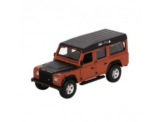 Модель LAND ROVER DEFENDER 110 (белый, оранжевый металлик 1:32)
