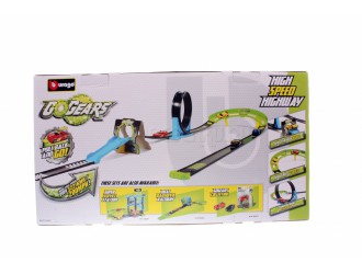 Игровой набор GoGears Крутой вираж (один трек + один автомобиль)