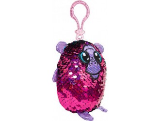 Мягкая игрушка с пайетками Shimmeez S2 Хорошая Обезьянка на клипсе 9 см