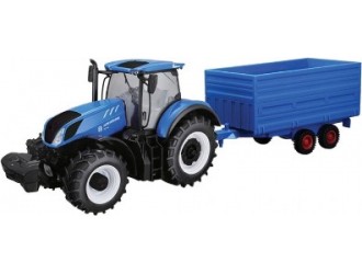 Автомодель серии Farm - ТРАКТОР NEW HOLLAND с прицепом