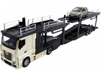Игровой Набор - Автотранспортер Mercedes-Benz Actros C Автомоделью Vw Polo Gti Mark 5