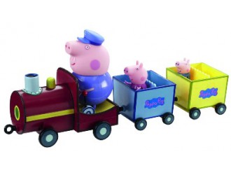 Игровой набор Peppa Pig Паровозик дедушки Пеппы