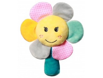 Zurnaitoare din veliur RAINBOW FLOWER BabyOno