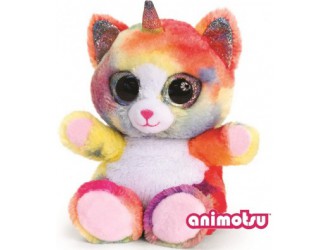 Jucarie moale Animotsu 15cm-Pisica-Unicorn