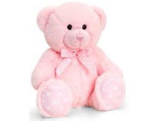 Мягкая игрушка Baby Spotty Bear 35см- Розовый Мишка