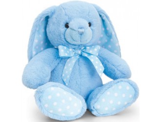 Jucarie moale Baby Spotty 25cm-Iepuras Albastru