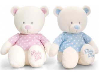 Мягкий медвежонок Baby Bear 25см - Мишка с галстуком (2 вида в асортиметре)