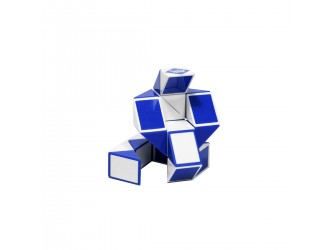 Головоломка RUBIK'S - Змейка (бело-голубая)