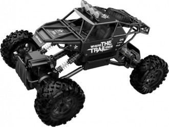 Автомобиль на р/у Sulong Toys 1:14 Off-Road Crawler Where The Trail Ends Матово-черный