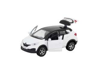 Masina Model - RENAULT KAPTUR (alb-negru)