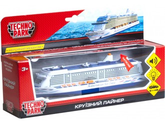 Модель Techno Park Круизный Лайнер со светом и звуком