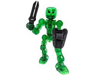Фигурка для анимационного творчества Stikbot Klikbot S1 зелёный