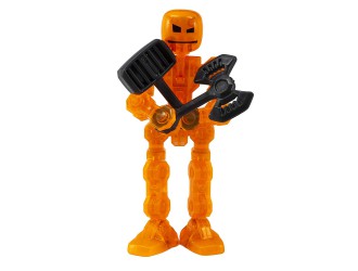 Фигурка для анимационного творчества Stikbot Klikbot S1 оранжевый